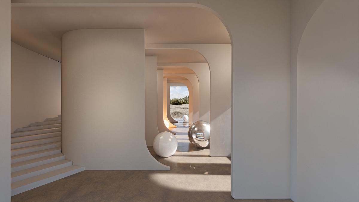 Render cảnh quan kiến trúc bằng Lumion