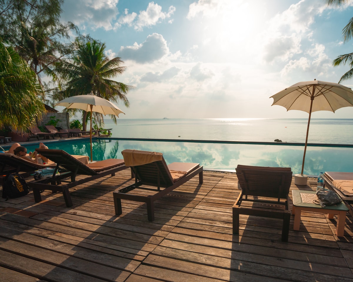 Ngoại thất resort nhiệt đới Ngoại thất resort nhiệt đới