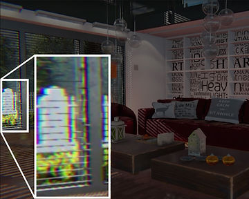 Example of Chromatic Aberration in Lumion