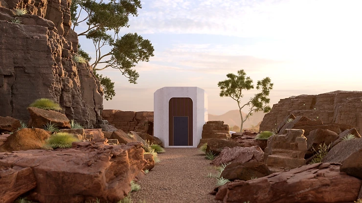 3D Render of Desert Environment. Render by The Lumion Collective