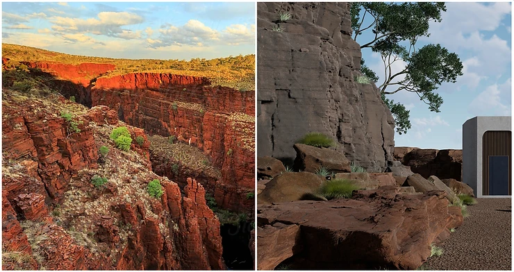 Image showing Comparison between reference image and Lumion scene. Image by The Lumion Collective..